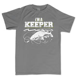 I'm A Keeper Fishing Men's T-shirt Style001