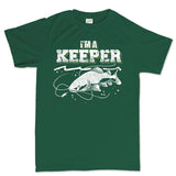 I'm A Keeper Fishing Men's T-shirt Style001