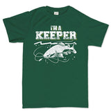 I'm A Keeper Fishing Men's T-shirt