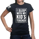 Ladies I Sleep With My Kid's Teacher T-shirt Style001