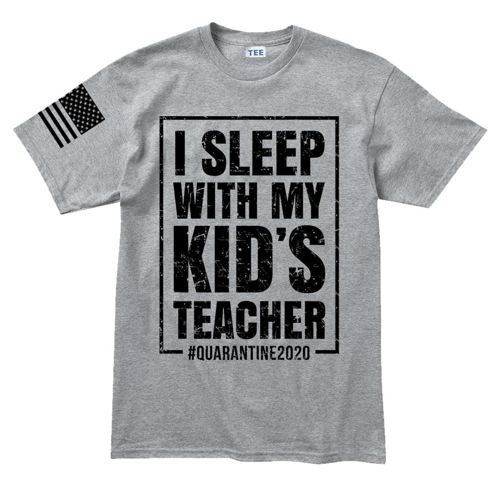 Mens I Sleep With My Kid's Teacher T-shirt Style001