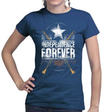 Ladies Independence Forever T-shirt Style001