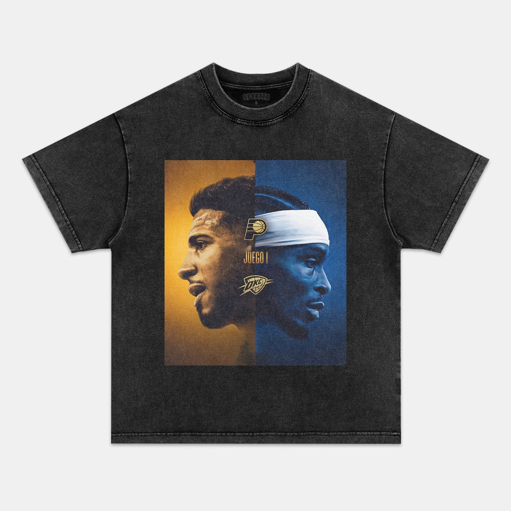INDIANA PACERS VS OKLAHOMA CITY THUNDER TEE 6.6 Style001