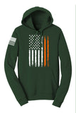 Irish American Flag Hoodie Style001