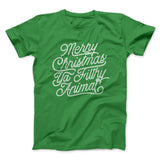 Merry Christmas Ya Filthy Animal Funny Movie Men/Unisex T-Shirt Style001