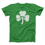 0% Irish Men/Unisex T-Shirt