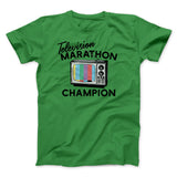 Television Marathon Champion Funny Movie Men/Unisex T-Shirt