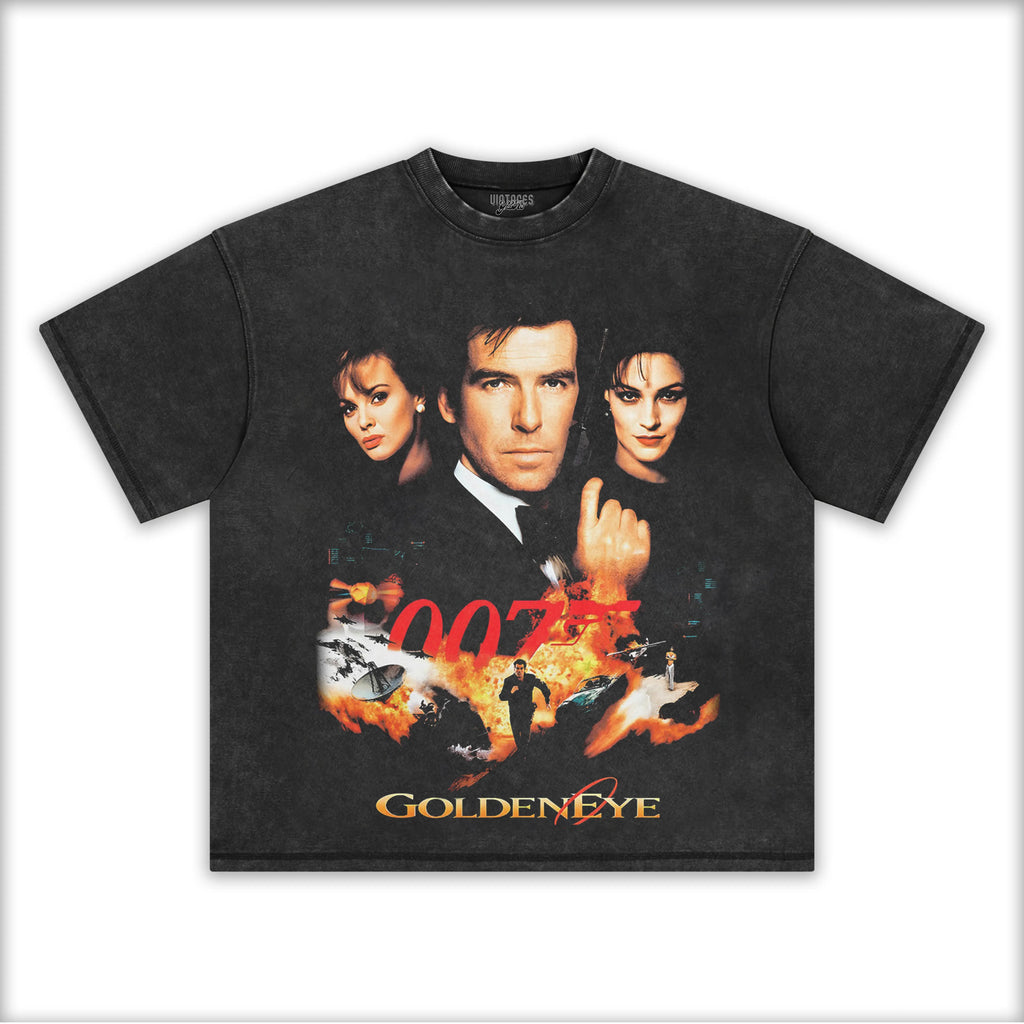 JAMES BOND GOLDENEYE VINTAGE TEE