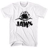 Jaws - Black Logo - Short Sleeve - Adult - T-Shirt