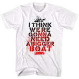 Jaws - Bigger Boat - Short Sleeve - Adult - T-Shirt