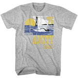 Jaws - Goin Swimming - Short Sleeve - Heather - Adult - T-Shirt