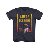Jaws - Countdown - Short Sleeve - Heather - Adult - T-Shirt