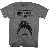 Jaws - Teeth - Short Sleeve - Heather - Adult - T-Shirt