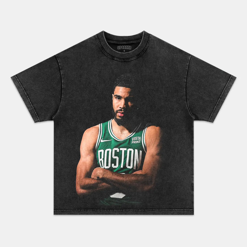 JAYSON TATUM VINTAGE TEE Style001