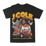 J. Cole "Chicago" Graphic Tee Style001