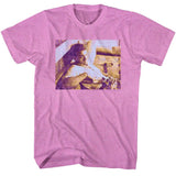 James Dean - Dean - American Classics - Heather Purple Adult Short Sleeve T-Shirt