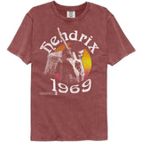 Jimi Hendrix Hendrix 69 Comfort Colors T-Shirt