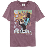 Jimi Hendrix Bubbles Comfort Colors T-Shirt