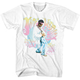 Jimi Hendrix - Bethel Ny 1969 - American Classics - Solid White Adult Short Sleeve T-Shirt