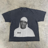 'JIGGA' 90s RAP TEE HEAVYWEIGHT BLACK T-SHIRT