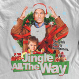 JINGLE ALL THE WAY HEAVYWEIGHT WHITE T-SHIRT