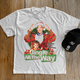 JINGLE ALL THE WAY HEAVYWEIGHT WHITE T-SHIRT