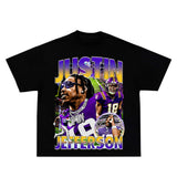 Justin Jefferson Tee Style001