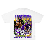 Justin Jefferson Tee Style001