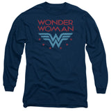 Wonder Woman - Stars - Adult Long Sleeve T-Shirt