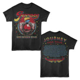 Journey - 1983 World Tour  - American Classics - Gray 2-Sided Print Adult Short Sleeve T-Shirt