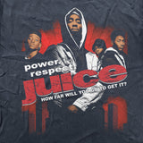 JUICE VINTAGE 1992 HEAVYWEIGHT BLACK T-SHIRT