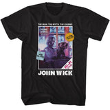 John Wick - Vhs Cover - Short Sleeve - Adult - T-Shirt