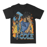 J. Cole "Fire" Graphic Tee Style001