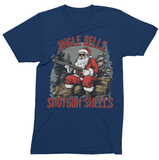 Jingle Bells Shotgun Shells Santa T-shirt