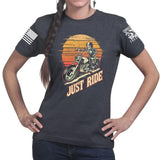 Just Ride Ladies T-shirt