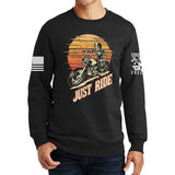 Just Ride Sweatshirt Style001