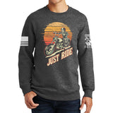 Just Ride Sweatshirt Style001
