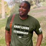 HOLD FAST Mens T-Shirt Strong Men