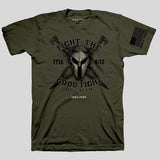 HOLD FAST Mens T-Shirt The Good Fight Style001