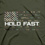 HOLD FAST Mens T-Shirt We The People Flag