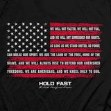 HOLD FAST Mens T-Shirt We Will Not Falter