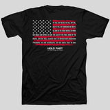 HOLD FAST Mens T-Shirt We Will Not Falter