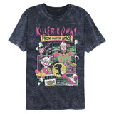 Killer Klowns Comic Boxes Mineral Wash T-Shirt