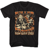 Killer Klowns From Outer Space - Halloween Klowns - American Classics - Solid Black Adult Short Sleeve T-Shirt