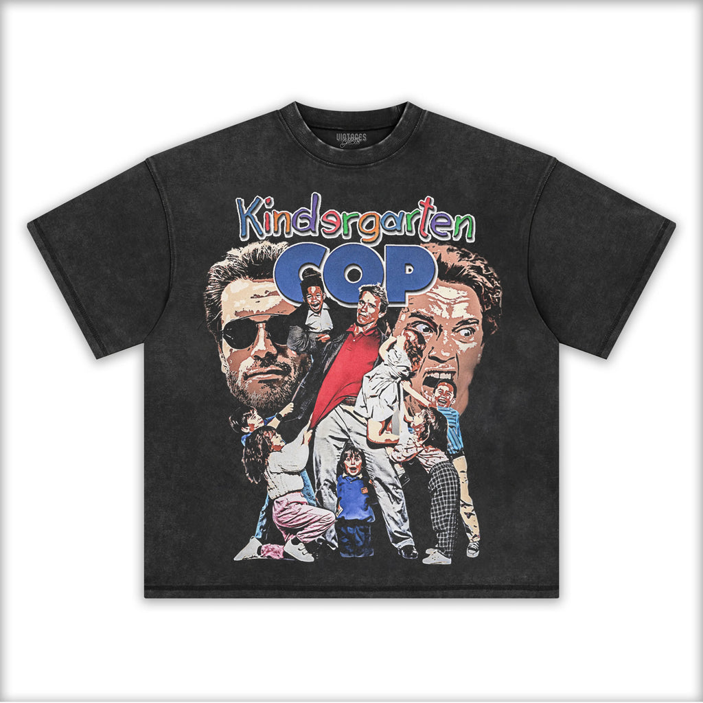 KINDERGARTEN COP VINTAGE TEE