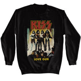 KISS - Love Gun - Long Sleeve - Adult - Sweatshirt