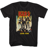 KISS - Love Gun - Short Sleeve - Adult - T-Shirt