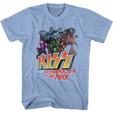 KISS - Park Phantom - Short Sleeve - Heather - Adult - T-Shirt