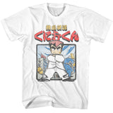 River City Ransom - Hot Blooded Kunio Kun - American Classics - Solid White Adult Short Sleeve T-Shirt