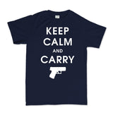 Keep Calm and Carry Mens T-shirt Style001